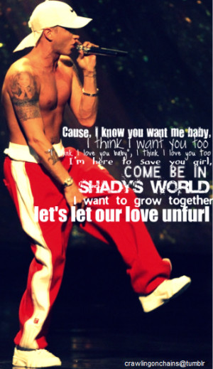 Eminem quote on Twitpic