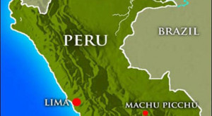 ... bus crashed into a hillside in southeastern Peru, the police said