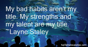 Top Quotes About Bad Habits