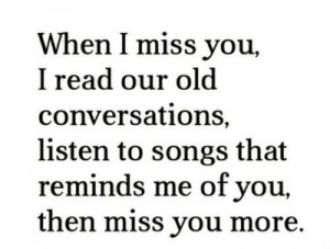 read our old conversation