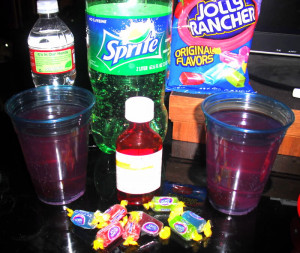 ... or Purple Drank (Sizzurp, Drank, Barre, Purple Jelly, Lean, and Syrup