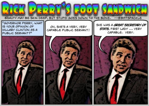 Thanks, but I'll take a pass. Sure, Perry is far superior to Crispy ...