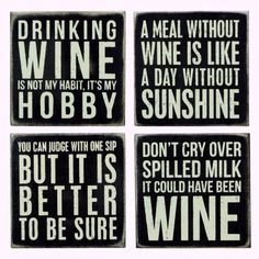wine therapy coasters more ideas wine quotes boxes signs signs ...
