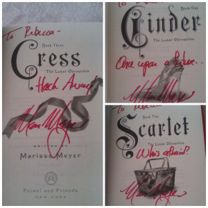 Marissa Meyer Signing