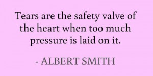 ... the heart when too much pressure is laid on it. #quotes #smith #tears