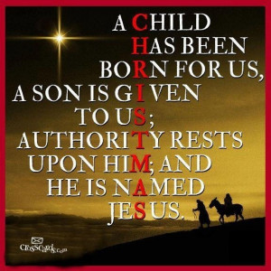Merry Christmas & Happy Birthday to Jesus!