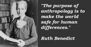 Ruth Benedict's quote #1