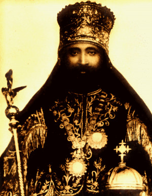 His name, Haile Selassie, translates into “Power of the Trinity ...