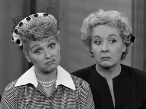 Lucy and her best friend Ethel (played by Vivian Vance). Photo Credit ...