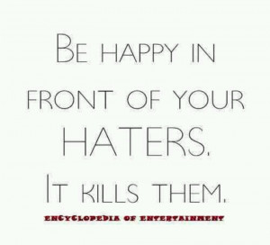 Kill em with kindness