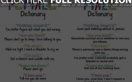 Female and Male Funny Love Quotes