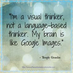 Funny and inspirational #autism quotes - Temple Grandin and more More