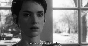 don't know what I'm feeling.