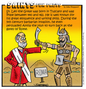 Saints Fun Facts for St. Leo the Great