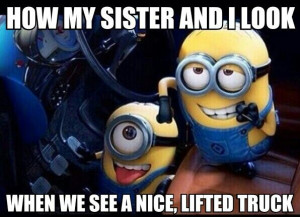 Funny Lifted Truck Quotes Gimme a lifted truck over a