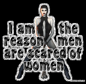 Insults Men Scared Women Image