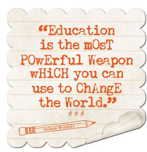 ... Quotes, Education Quotes, Educational Quotes, Nelson Mandela Quotes