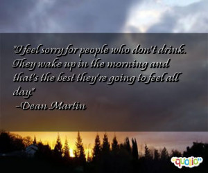 feel sorry for people who don't