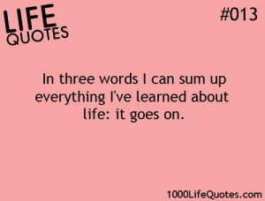 1000 Life quotes