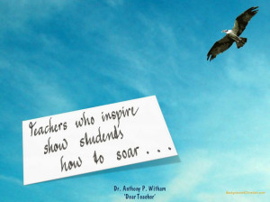 Teachers who inspire...
