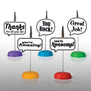 These fun memo clip holders with positive sayings are as low as $2.90 ...