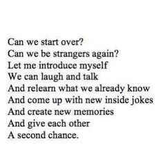 ... can't get it back and what's a relationship without trust 