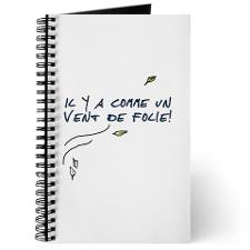 Cute French sayings Journal