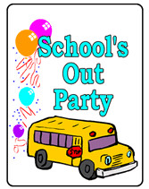 free printable schools out party invitation use this schools out party ...