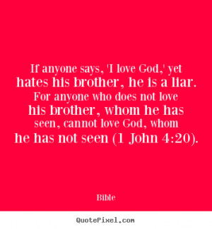 Quotes About Brotherly Love From The Bible #1