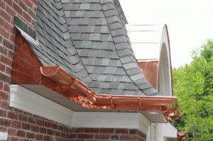 home pictures gutter copper