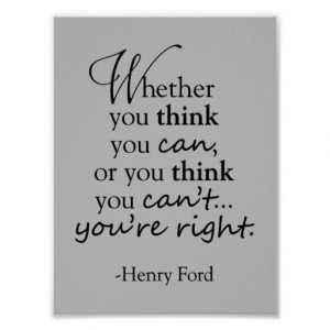 Quote The Day Positive Thinking Quotes Henry Ford