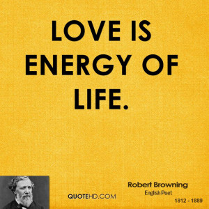 Love is energy of life.
