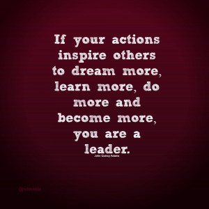 Leader Guides And Influences People To Become The BEST They Can Be