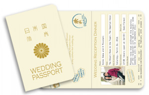 Destination Wedding Passport Invitations
