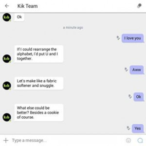 hippie.dippy.quotes - //Why can't you love me as much as my kik team ...