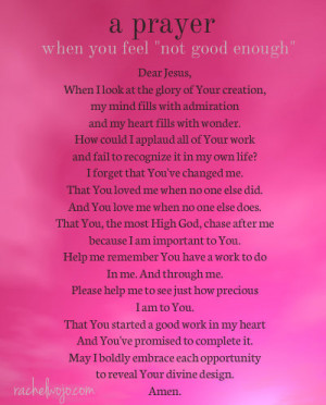 Quotes About Feeling Not Good Enough