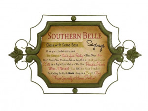 Southern Belle sayings