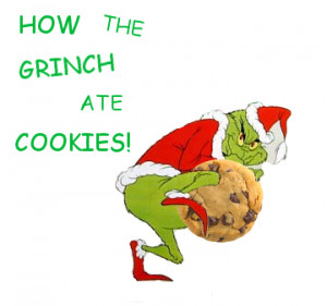 Silly little Grinch. What's he up to this time? Oh, he ate some ...