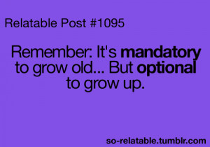 Famous Funny Quotes About Growing Up