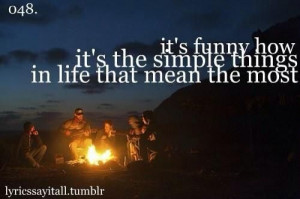 Simple things...bonfire with friends
