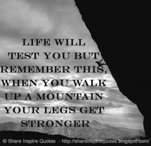 life-will-test-you-but-remember-this-when-you-walk-up-a-mountain-your ...