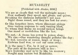 Musical Assumptions: Mutability : In Memoriam