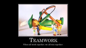 Teamwork Motivational Poster Teamwork. communication