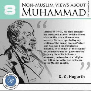 David George Hogarth about Prophet Muhammad
