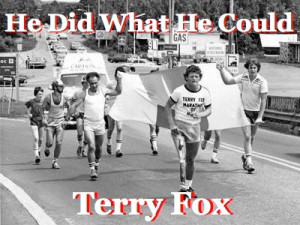 Friday – Terry Fox “Super Hero” Run