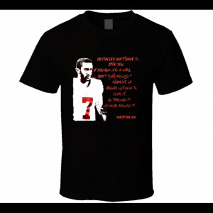 Kaepernick Quote Instagram Football T Shirt