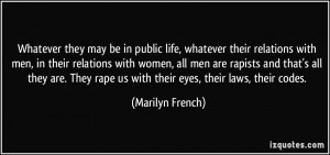 More Marilyn French Quotes