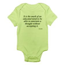 Aristotle quote 46 Infant Creeper for