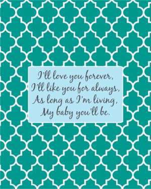 ... you forever frameable baby shower sayings in baby blue or light pink