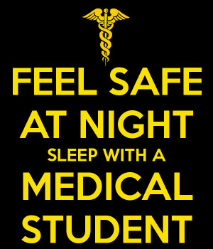 FEEL SAFE AT NIGHT SLEEP WITH A MEDICAL STUDENT